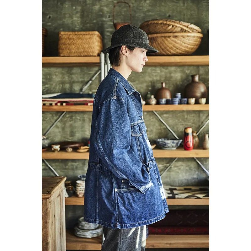 orSlow Denim Half Coat