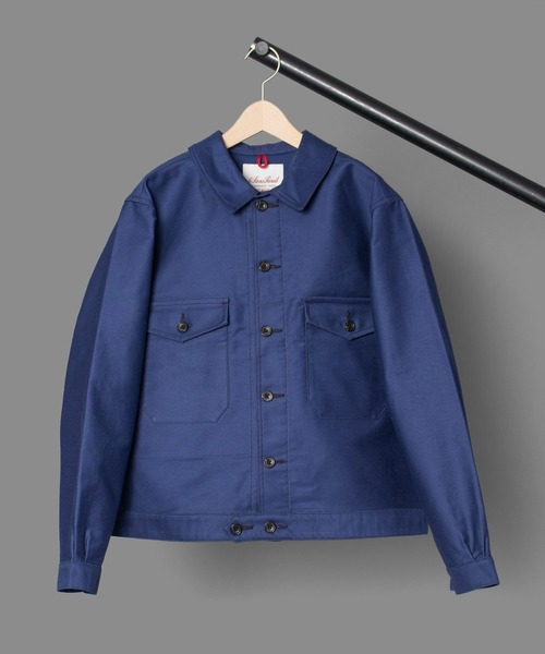 Le Sans Pareil の COTTON MOLESKIN MECHANIC JACKET